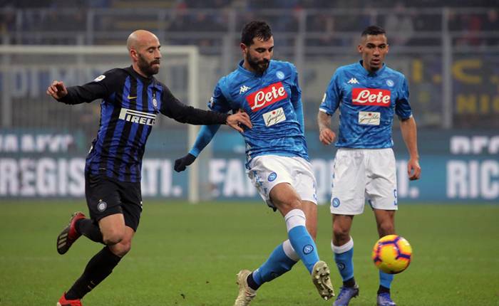 Soi kèo bóng đá Napoli vs Inter Milan - Cup QG Italia - 14/06/2020