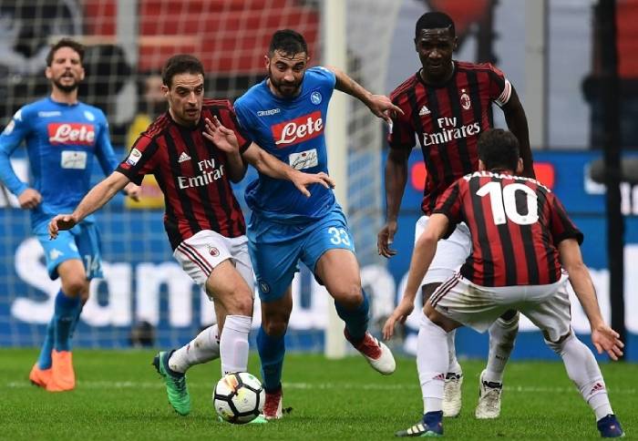 Soi kèo bóng đá Napoli vs AC Milan – VĐQG Italia – 13/07/2020