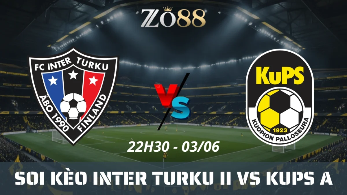 Soi kèo nhà cái Inter Turku II vs KuPS Akatemia, 03/06/2025 22h30 Ykkonen