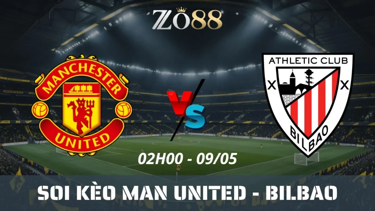 Soi kèo nhà cái Man United vs Bilbao, 09/05/2025 02h00 Europa League